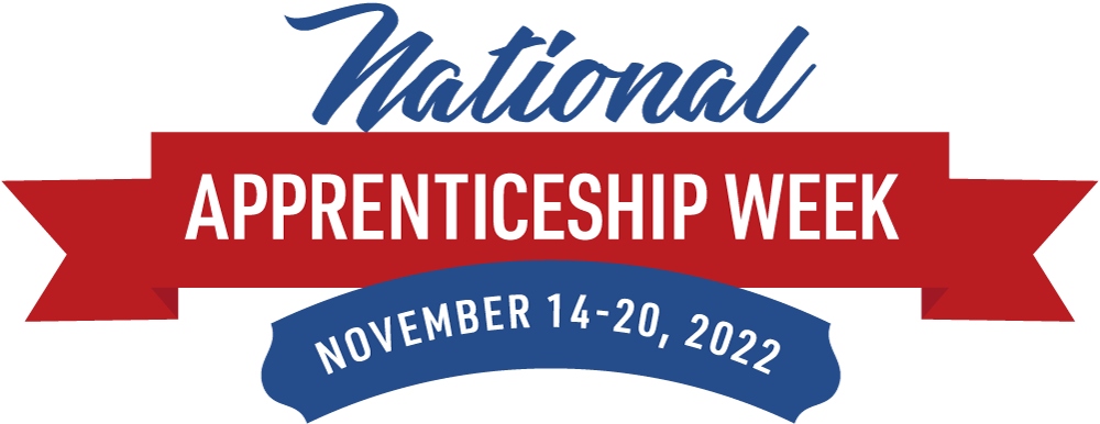 National Apprenticeship Week November 14-20, 2022 logo