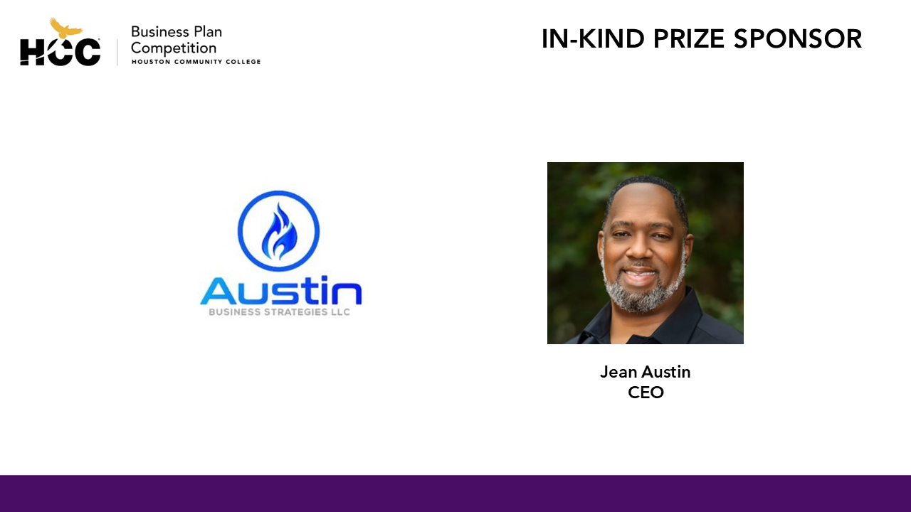 Austin Business Strategies 2025 Business Plan Competition In-Kind Prize Sponsor