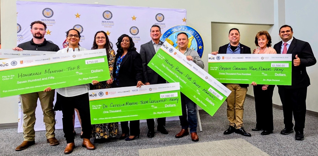 Eight finalists, all veterans or veteran-dependents, showcased their innovative business ideas in a recent virtual pitch competition, vying for a share of over $10,000 in cash prizes.