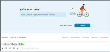 24-25 FAFSA Correction Step 3 Image