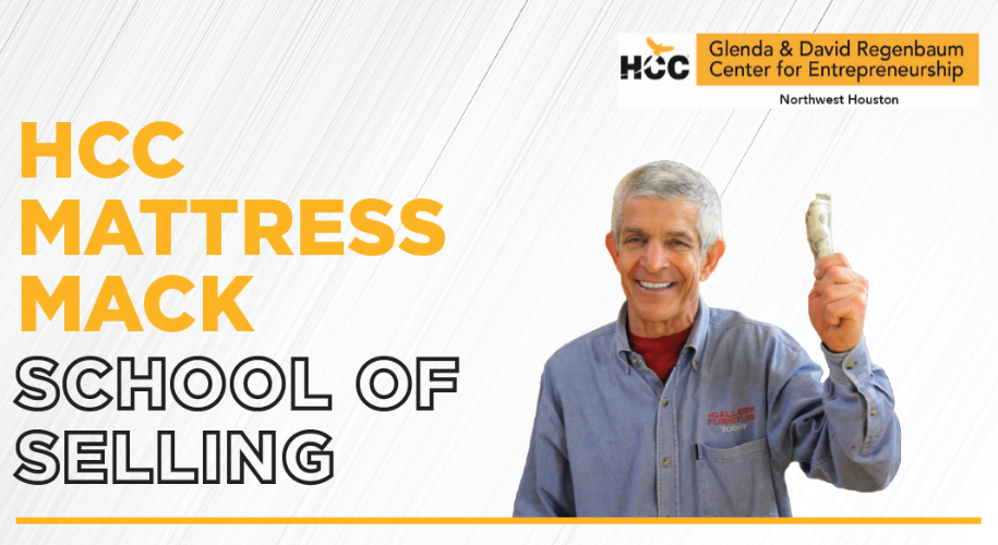 HCC Mattress Mack School of Selling Banner